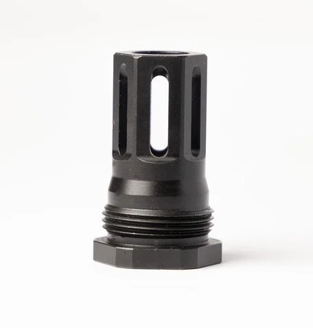 Huxwrx 2346 Stiction Lock Compensator 9mm Fits 1/2"x28 Steel Black | Elite Firearms