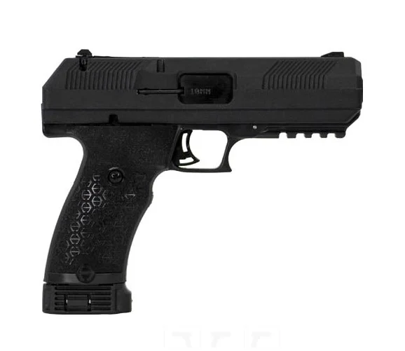 Hi-Point JXP10NTB JXP 10mm Auto 10+1 4.50" Black Steel Barrel, Black Powder Coated YC9 Styled/Serrated Steel Slide, Black Polymer Frame w/Picatinny Rail, Black Textured Polymer Grip | Elite Firearms