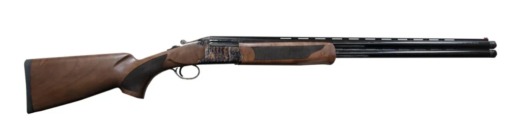 Pointer KAR2028HT Acrius 20 Gauge 3" Chamber 2rd 28" O/U Barrel, Color Case Hardened Rec, Turkish Walnut Stock, Fiber Optic Sight, 5 Chokes | Elite Firearms
