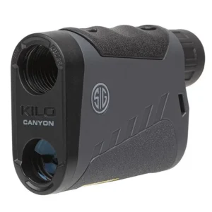 Sig Sauer Electro-Optics SOKCN606 KILO Canyon Black/Gray Black Rubber Armor 6x22mm 3000 yds Max Distance LED Display | Elite Firearms
