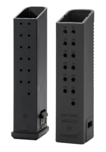 Kriss USA KVAMX2K45BL00 Mag-Ex2 Extension Kit Extended 45 ACP 30 Compatible w/ Glock 21 Gen3-5 13rd Magazines Black Polymer | Elite Firearms