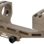 Warne LRSKEL34DE Skeletonized Scope Mount/Ring Combo Dark Earth Aluminum 34mm Tube MSR 20 MOA | Elite Firearms