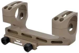 Warne LRSKEL34DE Skeletonized Scope Mount/Ring Combo Dark Earth Aluminum 34mm Tube MSR 20 MOA | Elite Firearms