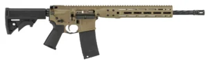 LWRC ICDIR5CK16ML Individual Carbine Direct Impingement 5.56x45mm NATO 30+1 16.10" Barrel, Exclusive Flat Dark Earth Anodized Receiver, A2 Flash Hider, 6 Position Stock, Magpul MOE Grip, Optics Ready | Elite Firearms