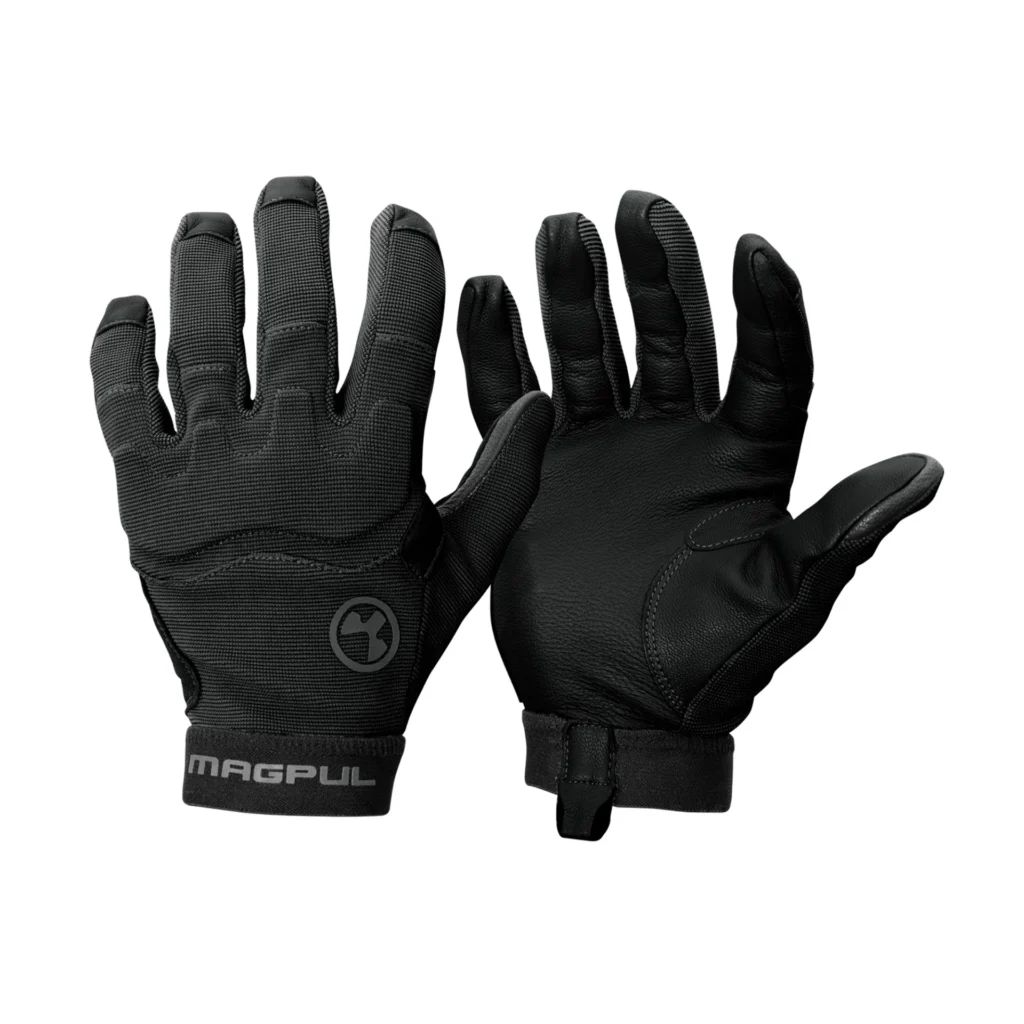 Magpul MAG1015-001 Patrol 2.0 Gloves Black Nylon/Leather Medium