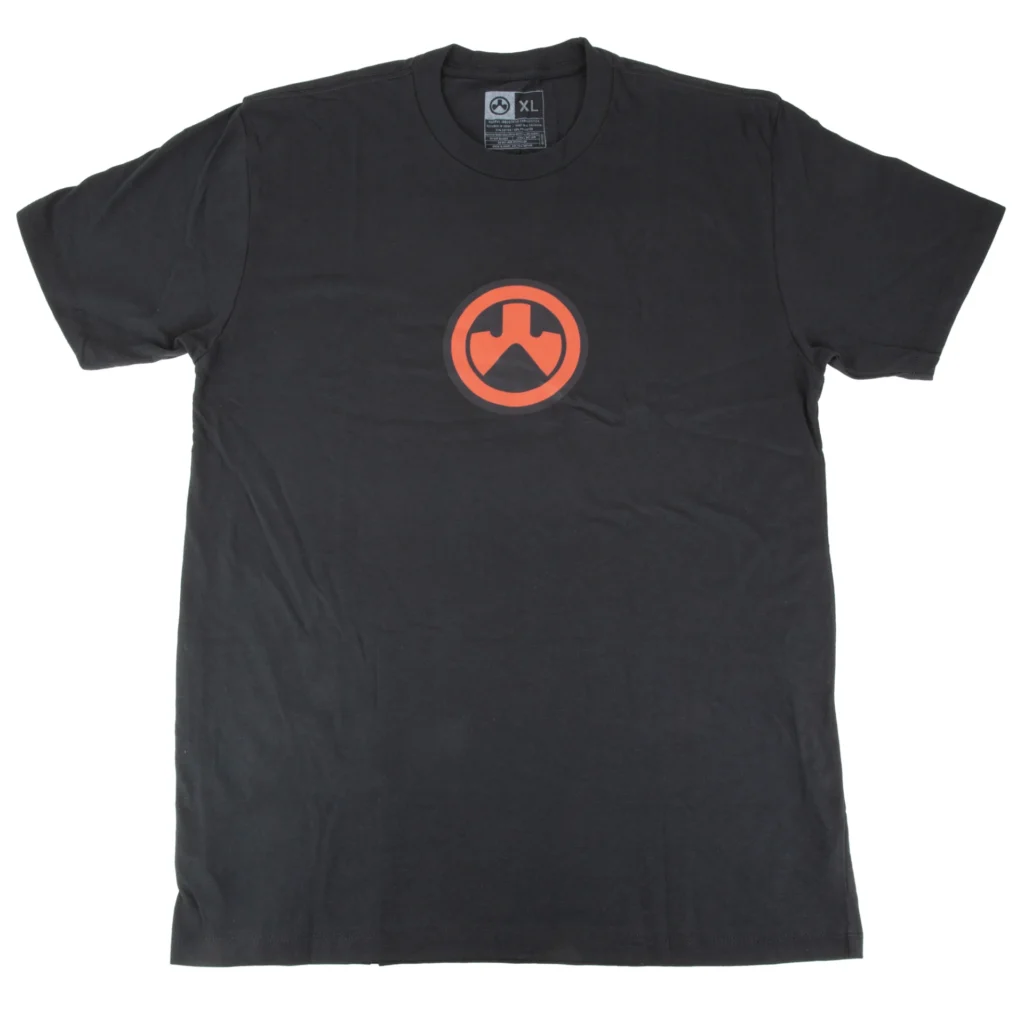 Magpul MAG1115-001-M Icon Logo  Black Cotton/Polyester Short Sleeve Medium
