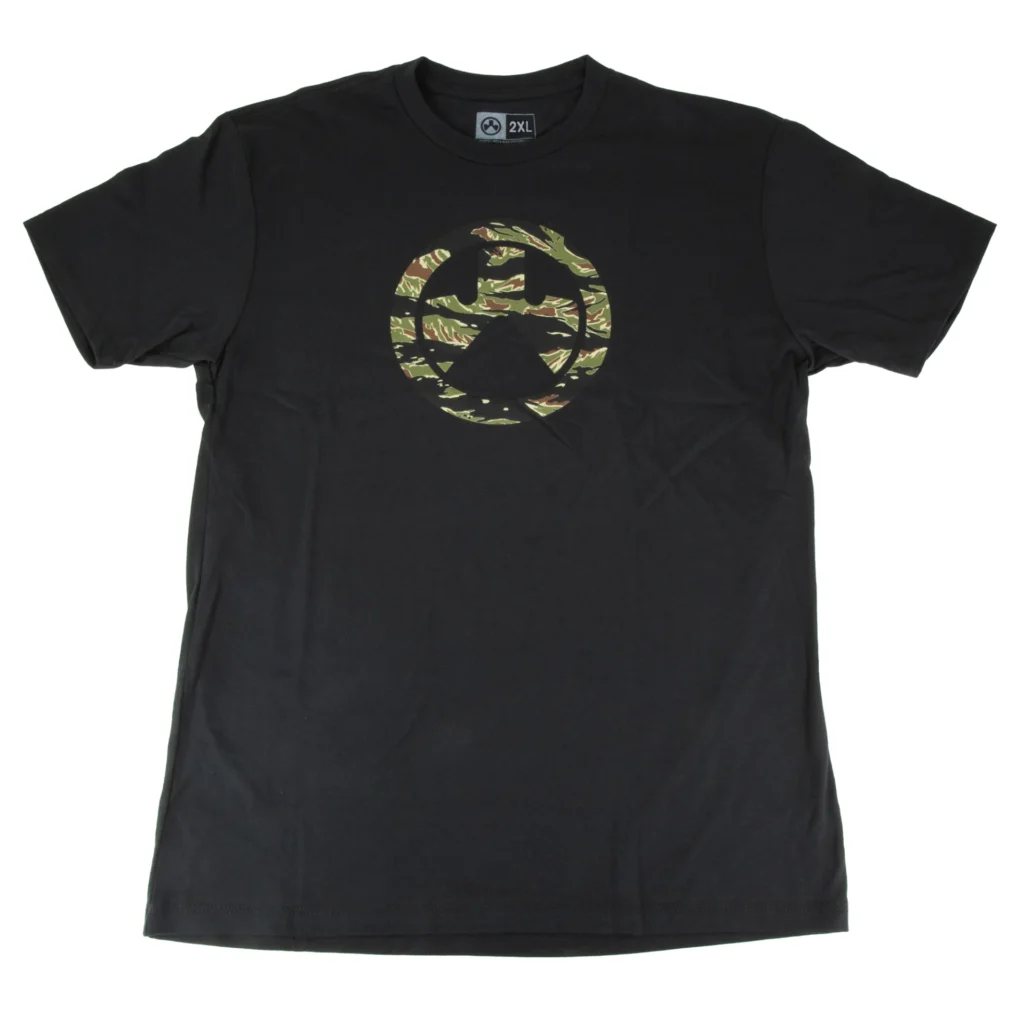 Magpul MAG1292-001-2XL Tiger Stripe Icon Black Cotton/Polyester Short Sleeve 2XL