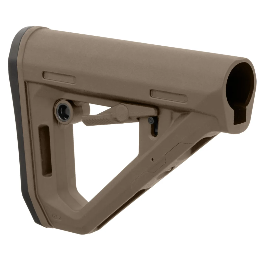 Magpul MAG1377FDE DT Carbine Stock Flat Dark Earth Synthetic for AR-15, M16, M4 with Mil-Spec Tube (Tube Not Included)