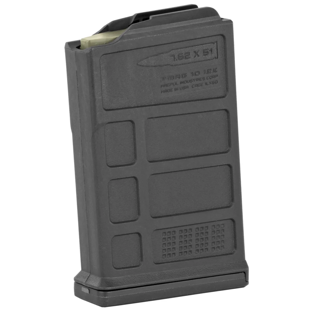 Magpul MAG579-BLK PMAG  Black AICS 10rd 6.5 Creedmoor, 308 Win, 7mm-08 Rem, 260 Rem, 243 Win, 7.62x51mm NATO for Short Bolt Action Rifles