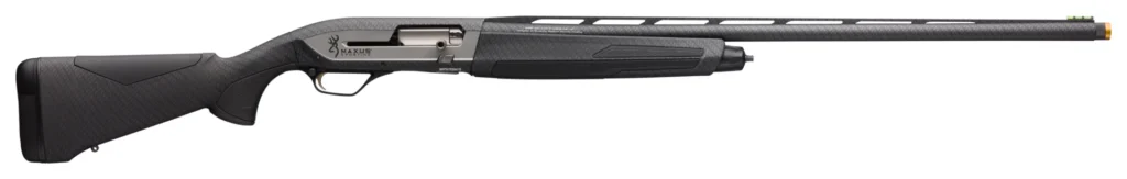 Browning 011708304 Maxus II Sporting 12 Gauge with 28" Barrel, 3" Chamber, 4+1 Capacity, Carbon Fiber Dipped Metal Finish & Hydrographic Dip Carbon Fiber Black Synthetic Stock Right Hand (Full Size) | Elite Firearms