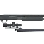 Mossberg 58244 500 Field/Deer 12 Gauge 5+1 3" 28" Vent Rib/24" Slugster Barrels, Blued Metal Finish, Synthetic Dual Comb Stock, Includes Accu-Set Chokes & 2.5x20mm Scope | Elite Firearms