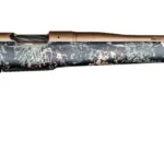 Christensen Arms 8010108500 Mesa FFT 300 Win Mag 3+1 22" Threaded Barrel, Burnt Bronze Cerakote, Green with Black/Tan Webbing Stock | Elite Firearms