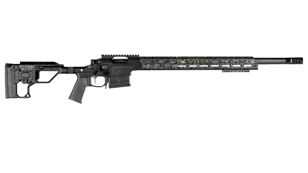 Christensen Arms 8010301700 Modern Precision 300 PRC 26" Threaded Carbon Fiber Barrel 5+1, Black Nitride Finish, Tungsten Anodized Folding Stock, Polymer Grip | Elite Firearms