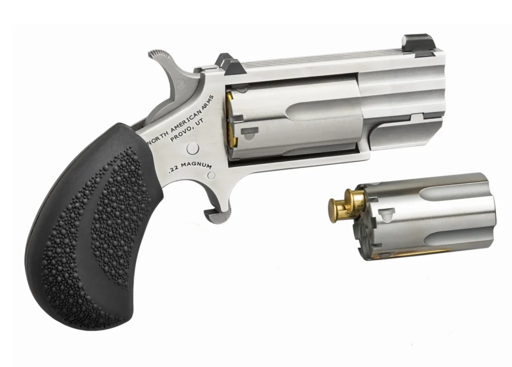 NORTH AMERICAN ARMS PUG 22MAG/22LR 1" SS CONV | Elite Firearms