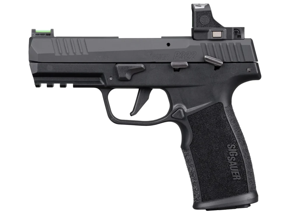 SIG SAUER P322 22LR BLK 4" 20+1 ROMEO RS | Elite Firearms