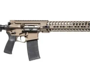 Patriot Ordnance Factory 01145 P415 Edge 223 Rem,5.56x45mm NATO 16.50" 30+1 Burnt Bronze Rec Black 6 Position MFT Stock/Grip