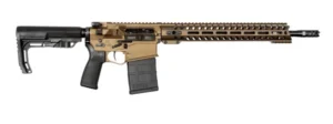 Patriot Ordnance Factory 01582 Revolution 308 Win,7.62x51mm NATO 16.50" 20+1 Bronze 6 Position MFT BMS Minimalist Stock | Elite Firearms