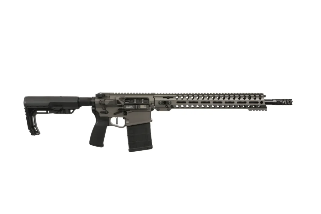 Patriot Ordnance Factory 01932 Revolution DI 308 Win 20+1 16.50" Black Nitride Tungsten Cerakote | Elite Firearms