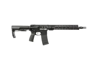 Patriot Ordnance Factory 02045 Minuteman  5.56x45mm NATO 30+1, 13.75" Black Steel Threaded Barrel, Black Anodized Aluminum Receiver, 13" Renegade Rail Handguard | Elite Firearms