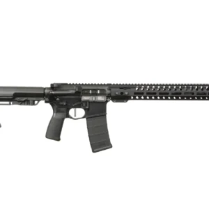 Patriot Ordnance Factory 02045 Minuteman  5.56x45mm NATO 30+1, 13.75" Black Steel Threaded Barrel, Black Anodized Aluminum Receiver, 13" Renegade Rail Handguard