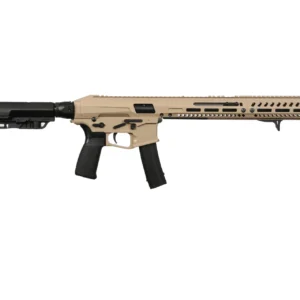 Patriot Ordnance Factory 02062 Phoenix  9mm 10+1 16.50" Flat Dark Earth Cerakote Picatinny Rail
