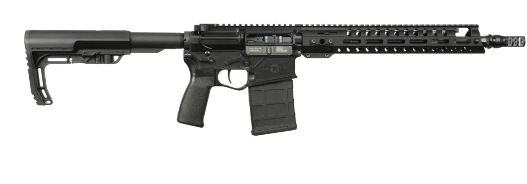 Patriot Ordnance Factory 02063 Rogue 308 Win 30+1 13.75" Black Nitride Steel Threaded Barrel | Elite Firearms