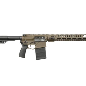Patriot Ordnance Factory 02064 Rifle Rogue 308 Win 20+1 13.75" Patriot Brown Cerakote
