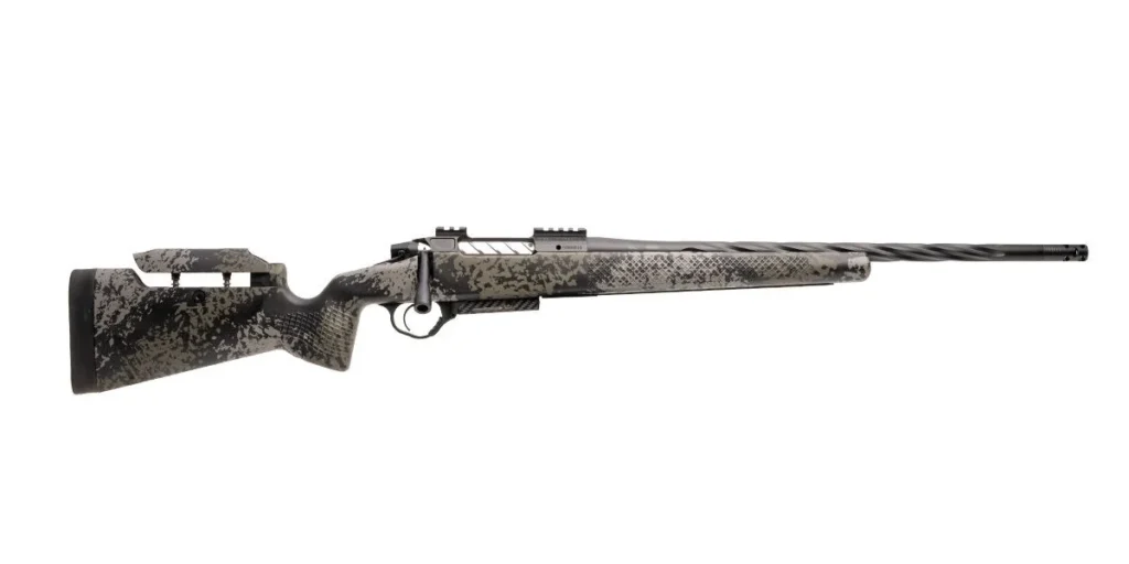 Seekins Precision 0011710233-F Havak PH3 6.5 PRC 20" Black Fluted Threaded Barrel, Black Picatinny Rail Steel Receiver, Adj Cheek Riser Mountain Shadow Synthetic Stock | Elite Firearms