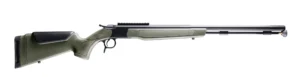 CVA OPTIMA 50 cal Muzzleloader Nitride Stainless Barrel | OD Green - 0 MOA Pic Rail | Elite Firearms