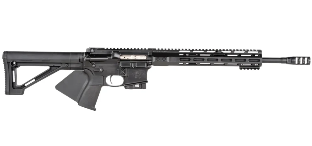 Wilson Combat TRPC556BLCA Protector Carbine *CA Compliant 5.56x45mm NATO 16.25" 10+1 Black Hard Coat Anodized Rec Black Fixed Magpul MOE Carbine Stock Black Strike Ind. Featureless Grip Right Hand | Elite Firearms