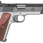 Springfield Armory PX9120LAOS 1911 Ronin 45 ACP 8+1 5" Stainless Steel Barrel Optic Ready Blued Slide Crossed Cannons Checkered Grip | Elite Firearms