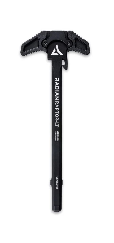 Radian Weapons R0148 Raptor LT Lightweight Ambi Charging Handle, Black, Fits Mil-Spec AR-15/M16 Platform