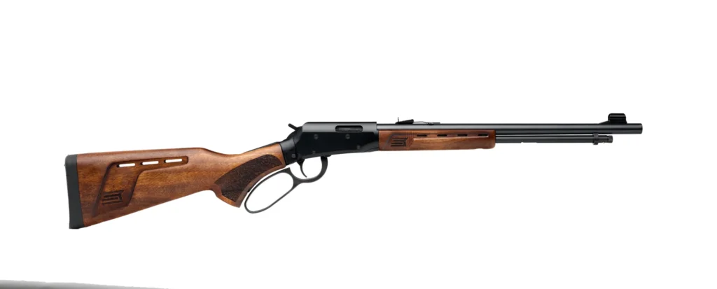 Savage Arms 46120 Revel Deluxe Full Size 22 WMR 9+1 18" Black Satin Threaded Barrel, Black Cerakote Drilled & Tapped Aluminum Receiver, Satin Walnut Fixed Stock, Right Hand | Elite Firearms