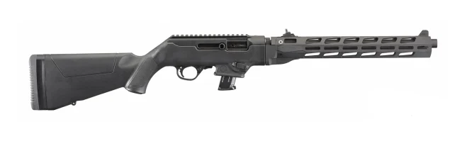 RUGER PC 9MM 16" 10RD BLK FLTD MLOK | Elite Firearms