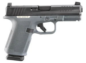 Ruger 19400 RXM  9mm 15+1 4" Black FNC Nitride Steel Barrel, Black FNC Nitride Optic Ready/Serrated Alloy Steel Slide, Stealth Gray Polymer Frame w/Accessory Rail, Stealth Gray Magpul Enhanced Grip | Elite Firearms