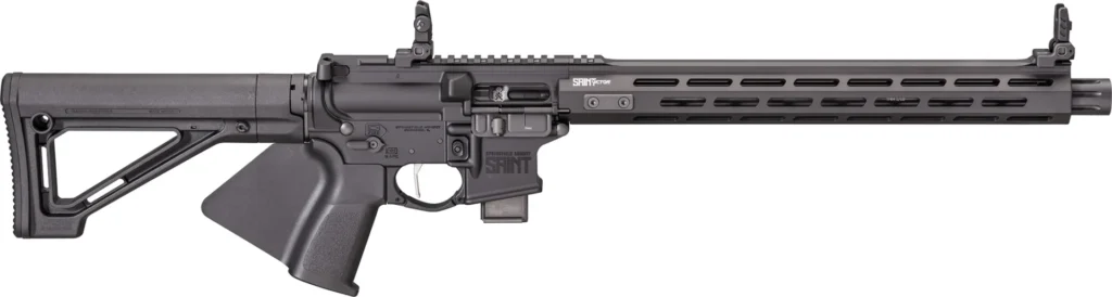 Springfield Armory Saint Victor Carbine Rifle 9mm Luger 10rd Magazine 16" Barrel Black CA Compliant | Elite Firearms