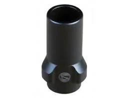 SilencerCo AC2609 3-Lug Muzzle Device 9mm Luger 5/8"-24 tpi