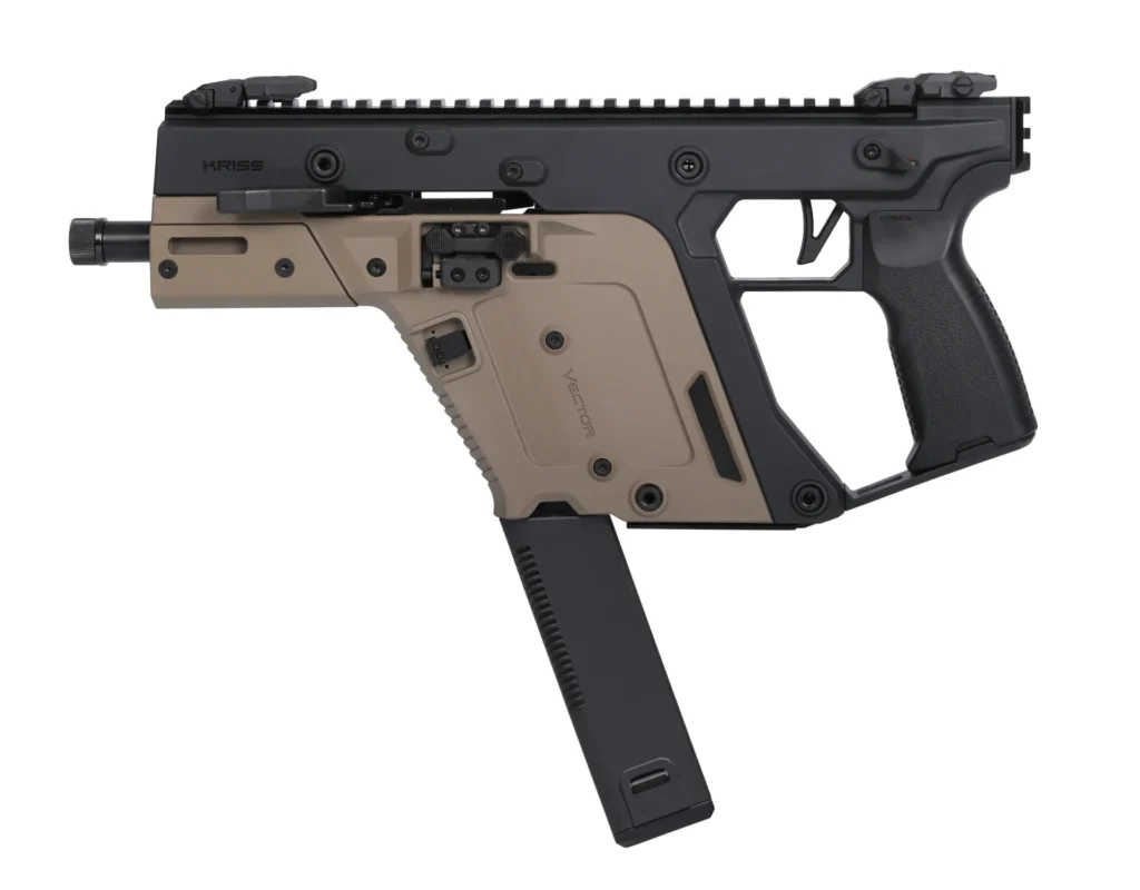 KRISS USA VECTOR SDP G3 9MM BK/FDE 5.5" | Elite Firearms