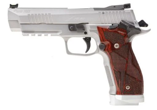 Sig Sauer 226X59CLASSIC10 P226 X-Five Classic 9mm Luger 10+1 (3) 5", Stainless, Picatinny Rail & Beavertail Frame, Serrated Optic Cut Slide, Custom Hogue Cocobolo Grip | Elite Firearms