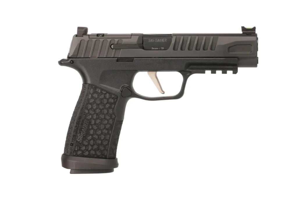Sig Sauer 365XF9BFO10 P365 Fuse Compact Frame 9mm Luger 10+1 4.30" Black Nitron Optic Ready/Serrated Stainless Steel Slide Polymer Grip | Elite Firearms