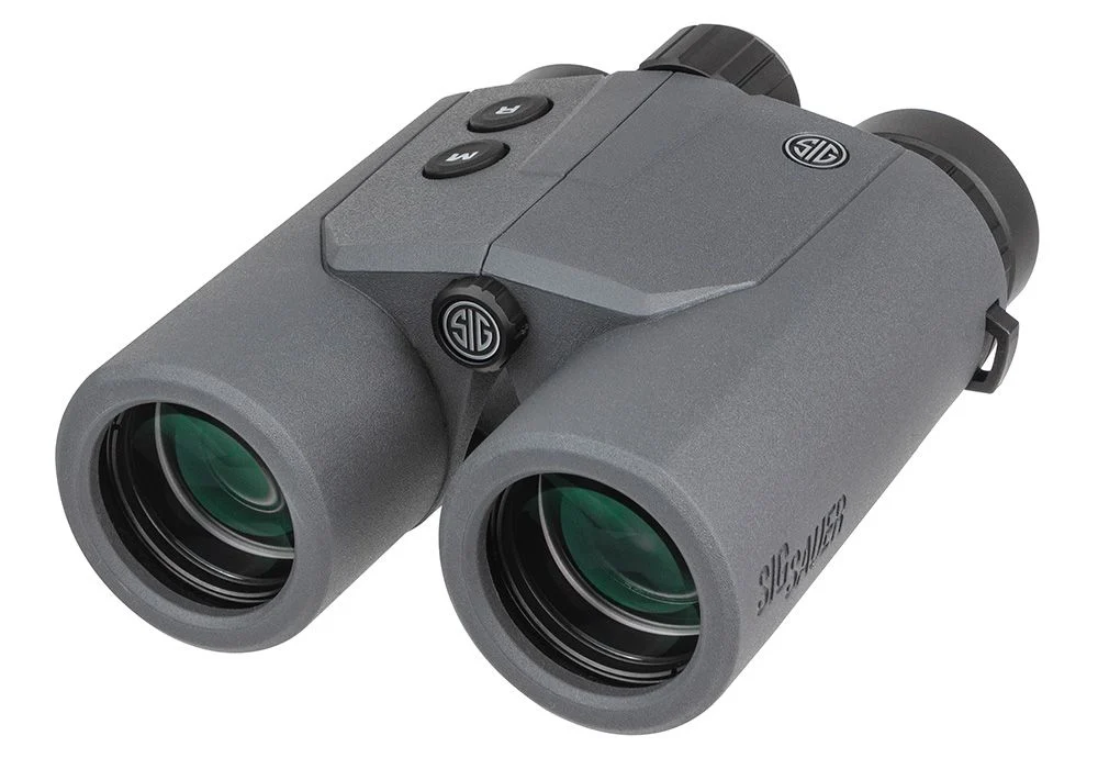 Sig Sauer Electro-Optics SOKCN101 KILO Canyon Black Rubber Armor 10x 42mm 1200 yds Max Distance LED Display