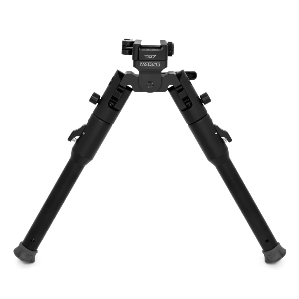 Warne 7911M Lite Bipod Skyline Matte Black Quick Detach Picatinny | Elite Firearms
