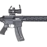 Smith & Wesson 12722 M&P15 Sport OR 22 LR 25+1 16.50" Matte Black Barrel, Optic Ready w/Red & Green Dot Optic Receiver, Black 6 Position Stock | Elite Firearms