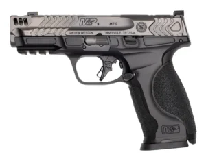 S&W PC M&P 9 M2.0 Metal Carry Comp Handgun 9mm Luger 17rd Magazine(2) 4.22" Barrel Optic Ready No Thumb Safety | Elite Firearms