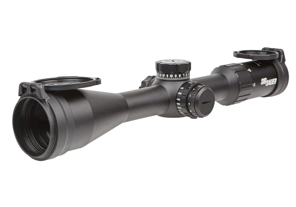 Sig Sauer Electro-Optics SOW45002 Whiskey4 Black 5-20x50mm 30mm Tube, Illuminated MOA Milling Hunter 2.0 Reticle | Elite Firearms