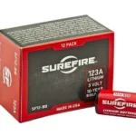 SureFire SF12BB CR123A 3V Li-Ion 1500 mAh 12 Pack | Elite Firearms