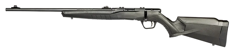 Savage Arms 70240 B22 F Bolt Action 22 LR Caliber with 10+1 Capacity, 21" Barrel, Matte Blued Metal Finish & Matte Black Synthetic Stock Left Hand (Full Size) | Elite Firearms