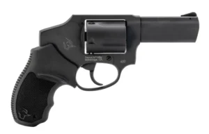 Taurus 2-650131 650 Small 357 Mag/38 Special +P 5 Shot 3" Matte Black Alloy Steel Barrel, Cylinder & Frame, Black Rubber Grip, Transfer Bar Safety, Concealed Hammer | Elite Firearms