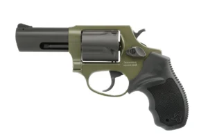 Taurus 260531F Defender 605 SA/DA 357 Mag/38 Special +P 5rd 3", Black Barrel/Cylinder, Sniper Green Frame, Black Hogue Rubber Grip, Fixed Front Sight | Elite Firearms