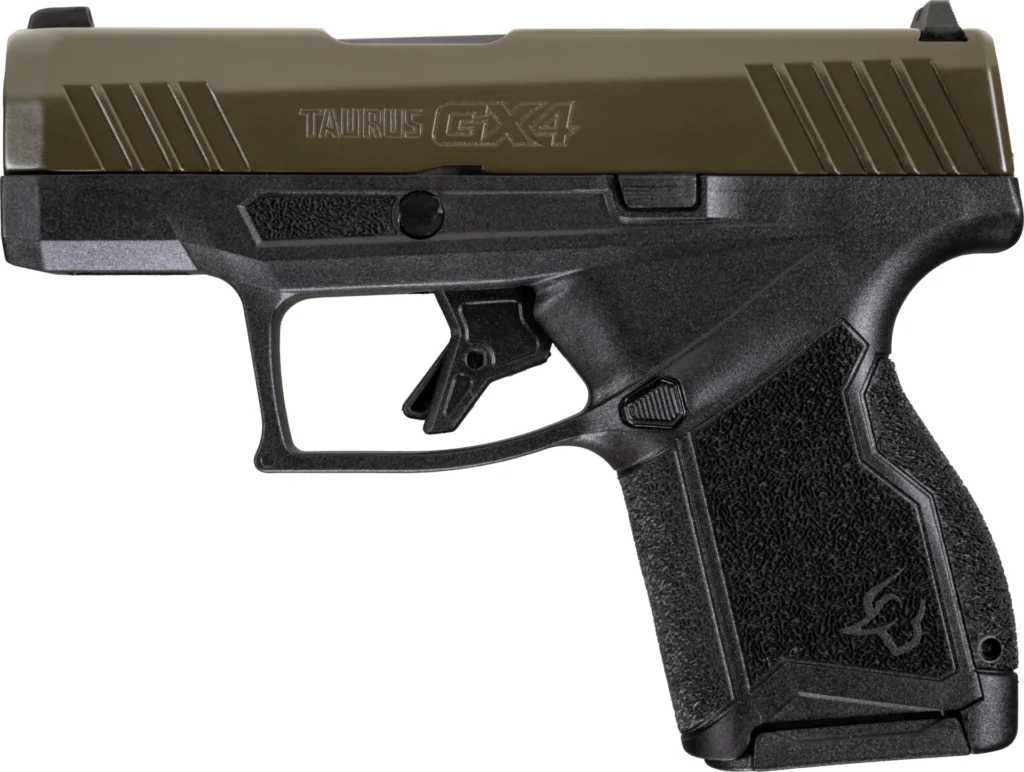 TAURUS GX4 9MM BLK/MS GREEN 3" 11+1 | Elite Firearms